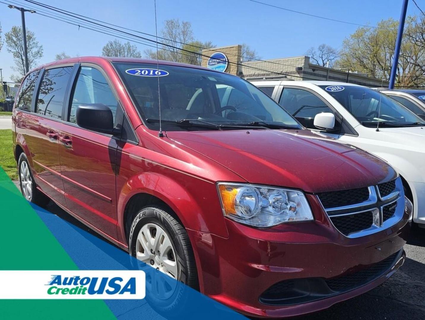 2016 RED DODGE GRAND CARAVAN SE (2C4RDGBG6GR) with an Other engine, located at 5744 Central Avenue, Toledo, OH, 43615, (419) 724-0130, 41.676781, -83.682137 - 2016 DODGE GRAND CARAVAN SE - Photo#0