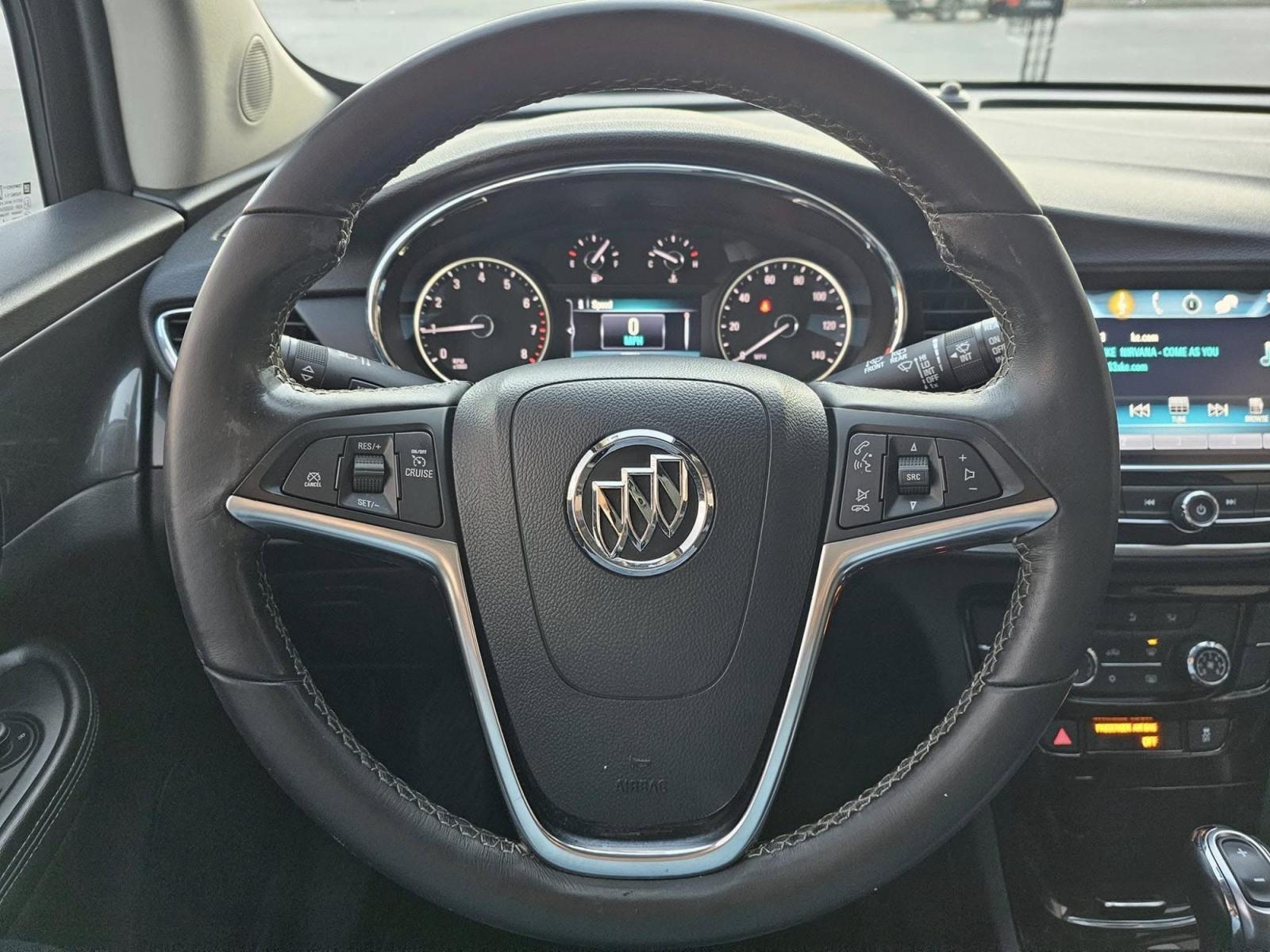 2019 WHITE /BROWN Buick ENCORE Preferred FWD (KL4CJASB1KB) with an 1.4L L4 DOHC 16V TURBO engine, 6A transmission, located at 5744 Central Avenue, Toledo, OH, 43615, (419) 724-0130, 41.676781, -83.682137 - 2019 Buick ENCORE Preferred FWD - Photo#4