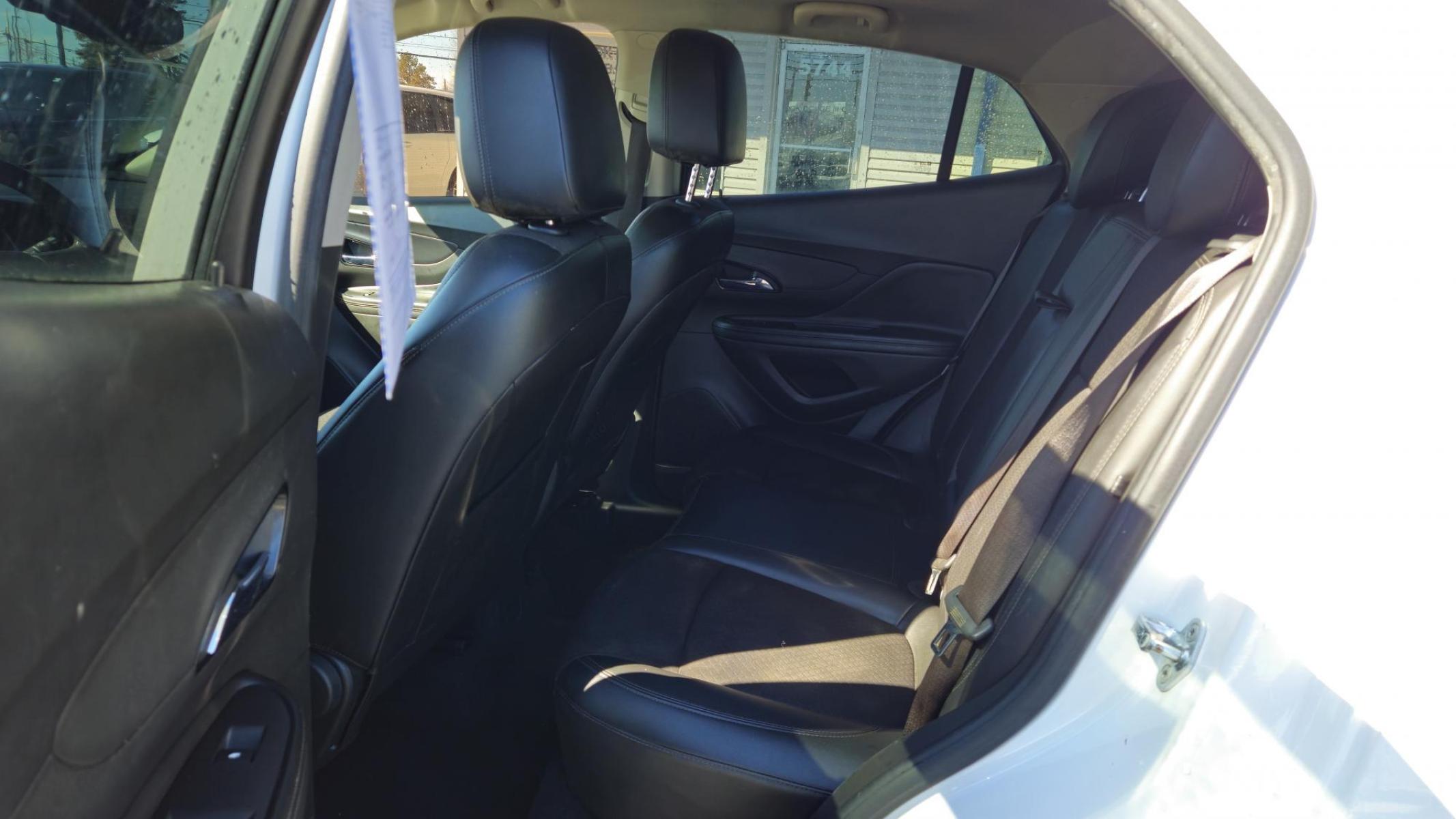 2019 WHITE /BROWN Buick ENCORE Preferred FWD (KL4CJASB1KB) with an 1.4L L4 DOHC 16V TURBO engine, 6A transmission, located at 5744 Central Avenue, Toledo, OH, 43615, (419) 724-0130, 41.676781, -83.682137 - 2019 Buick ENCORE Preferred FWD - Photo#15
