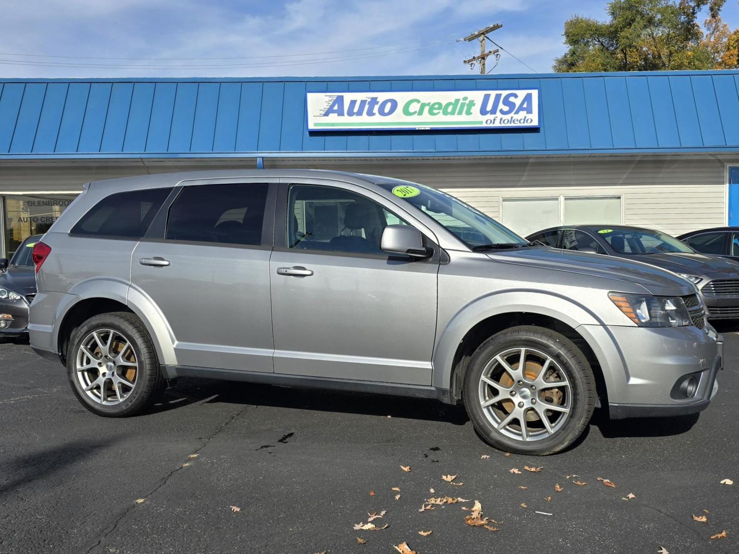 2017 SILVER DODGE JOURNEY GT (3C4PDDEG3HT) with an Other engine, located at 5744 Central Avenue, Toledo, OH, 43615, (419) 724-0130, 41.676781, -83.682137 - 2017 DODGE JOURNEY GT - Photo#1