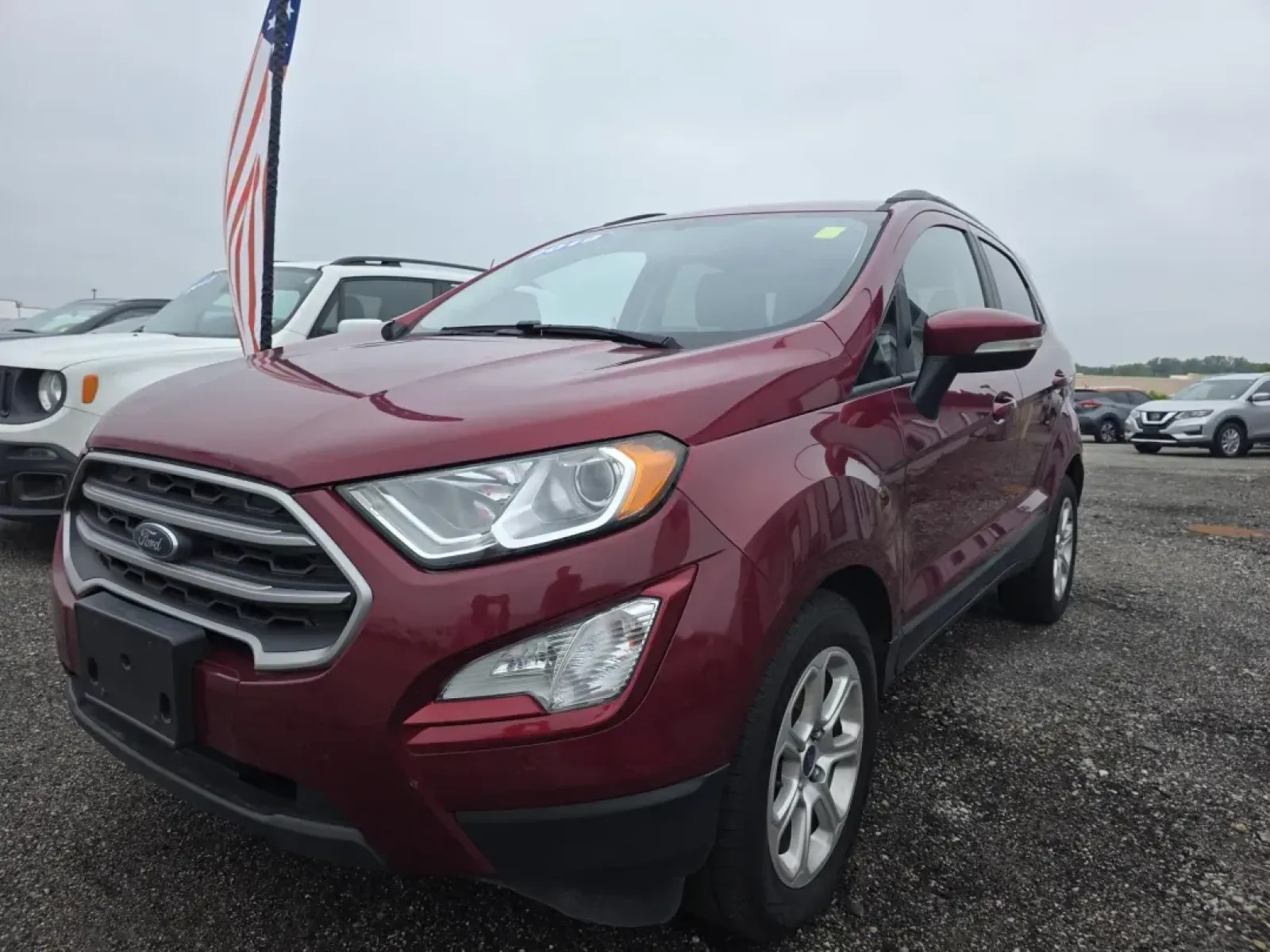 2019 RED Ford ECOSPORT SE (MAJ3S2GEXKC) with an Other engine, located at 15 Petro Dr, Warsaw, IN, 46582, (574) 306-0055, 41.273563, -85.857544 - 2019 Ford ECOSPORT SE - Photo#1