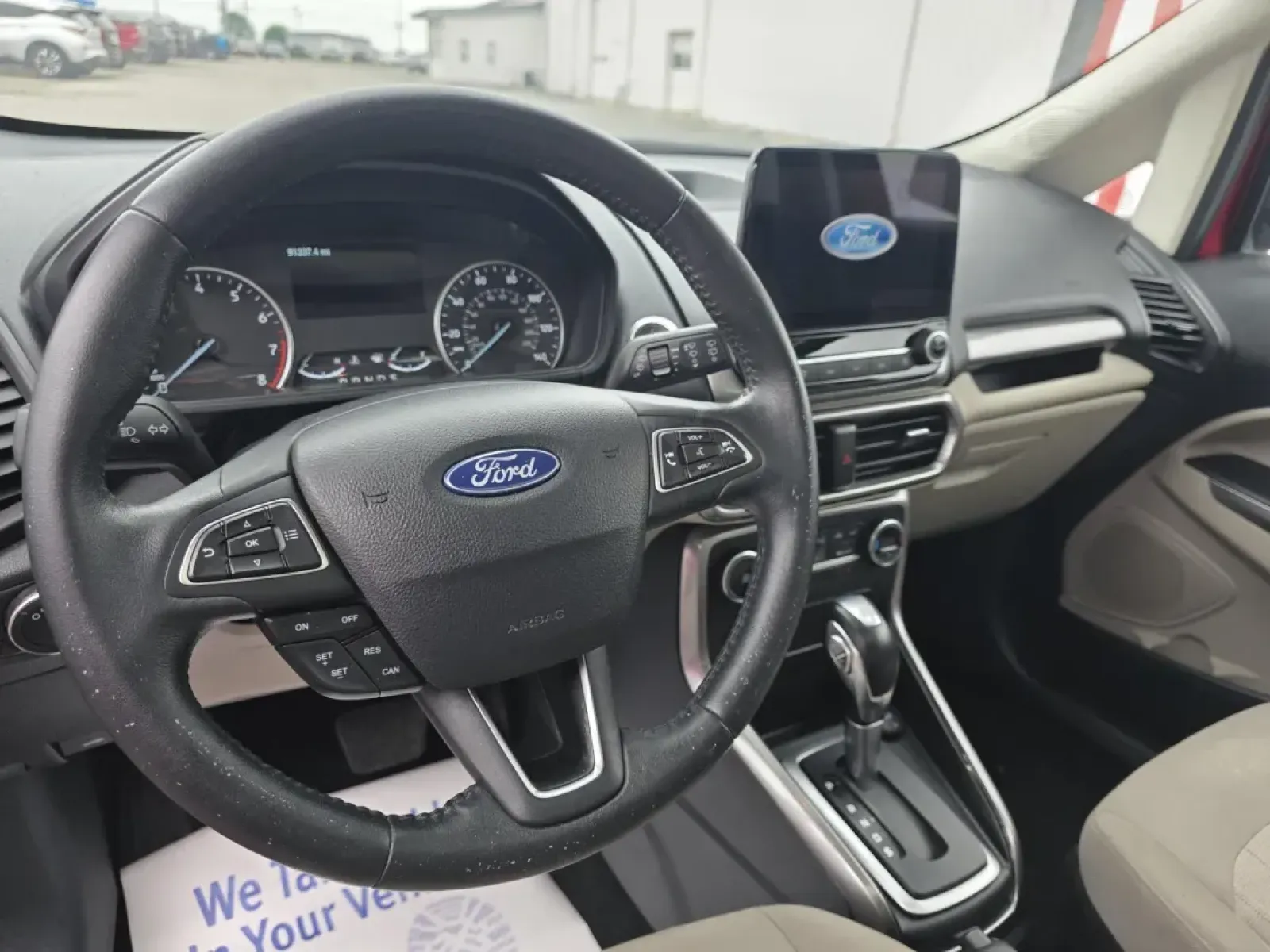 2019 RED Ford ECOSPORT SE (MAJ3S2GEXKC) with an Other engine, located at 15 Petro Dr, Warsaw, IN, 46582, (574) 306-0055, 41.273563, -85.857544 - 2019 Ford ECOSPORT SE - Photo#4