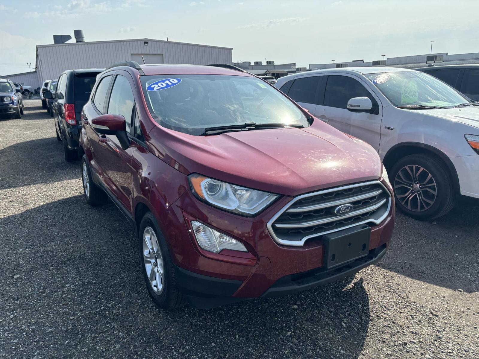 2019 RED Ford ECOSPORT SE (MAJ3S2GEXKC) with an Other engine, located at 15 Petro Dr, Warsaw, IN, 46582, (574) 306-0055, 41.273563, -85.857544 - 2019 Ford ECOSPORT SE - Photo#1