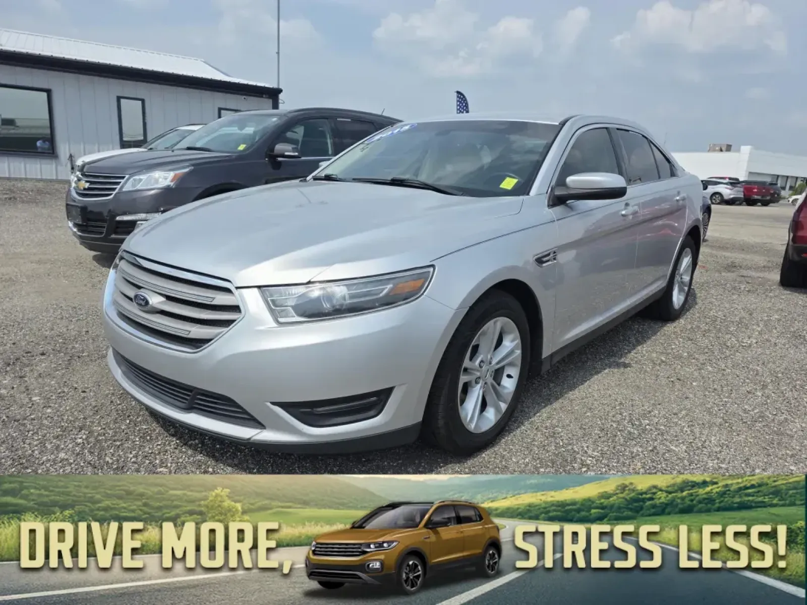 2015 SILVER Ford TAURUS SEL (1FAHP2E87FG) with an Other engine, located at 15 Petro Dr, Warsaw, IN, 46582, (574) 306-0055, 41.273563, -85.857544 - 2015 Ford TAURUS SEL - Photo#0
