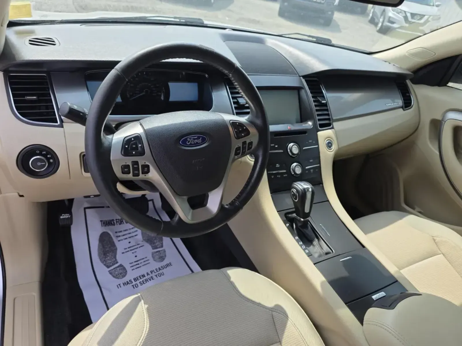 2015 SILVER Ford TAURUS SEL (1FAHP2E87FG) with an Other engine, located at 15 Petro Dr, Warsaw, IN, 46582, (574) 306-0055, 41.273563, -85.857544 - 2015 Ford TAURUS SEL - Photo#4