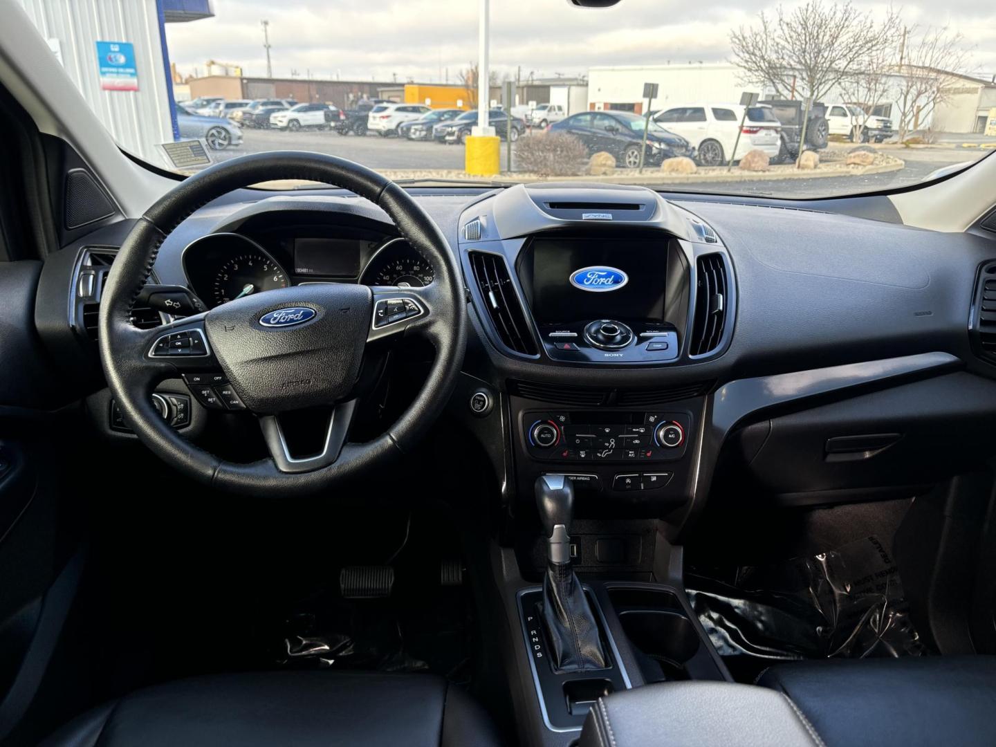 2017 WHITE Ford ESCAPE TITANIUM Titanium FWD (1FMCU0J9XHU) with an 2.0L L4 DOHC 16V engine, 6A transmission, located at 100 West Coliseum Boulevard, Fort Wayne, IN, 46805, (260) 471-0567, 41.118340, -85.141014 - 2017 Ford ESCAPE TITANIUM Titanium FWD - Photo#5