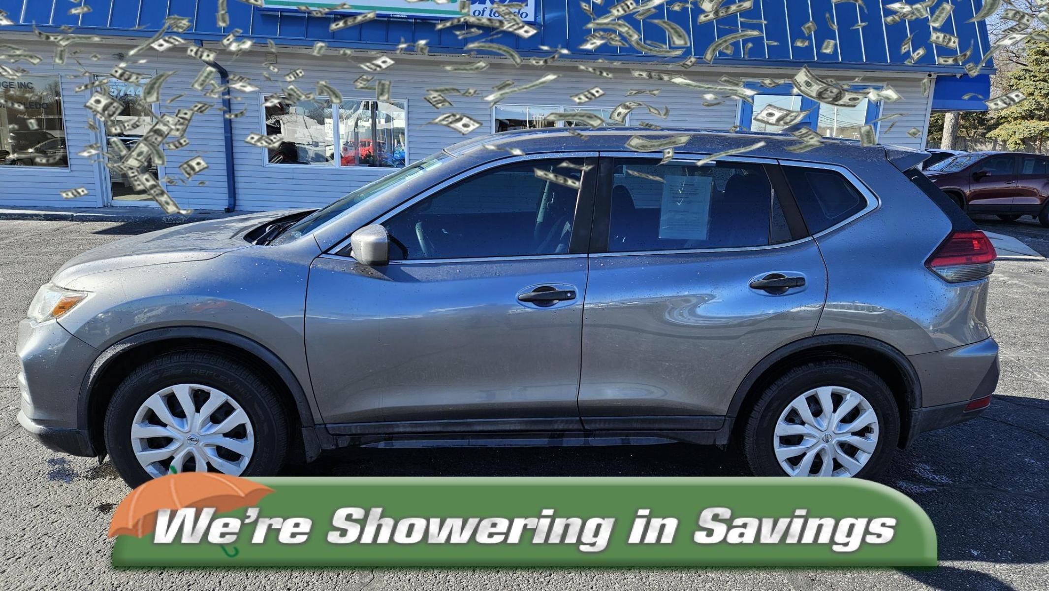 2017 UNKNOWN Nissan ROGUE S; SL; SV SV 2WD (5N1AT2MTXHC) with an 2.5L L4 DOHC 16V engine, CVT transmission, located at 5744 Central Avenue, Toledo, OH, 43615, (419) 724-0130, 41.676781, -83.682137 - 2017 Nissan ROGUE S; SL; SV SV 2WD - Photo#0