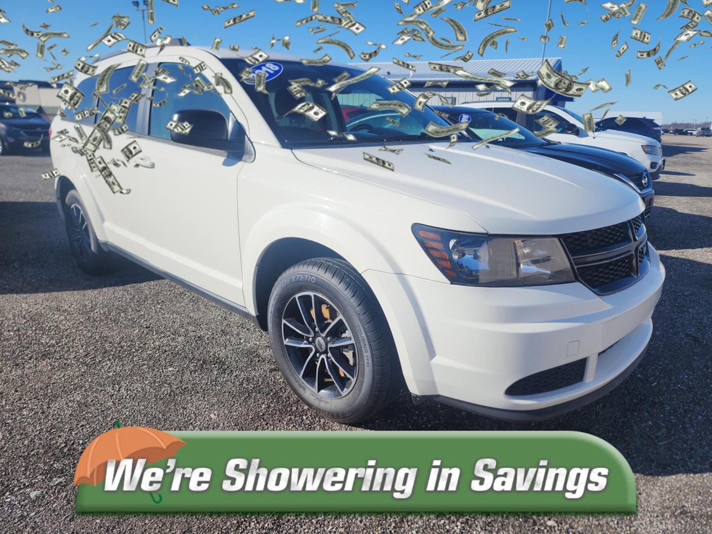 2018 Dodge JOURNEY SE (3C4PDCABXJT) with an Other engine, located at 15 Petro Dr, Warsaw, IN, 46582, (574) 306-0055, 41.273563, -85.857544 - 2018 Dodge JOURNEY SE - Photo#0