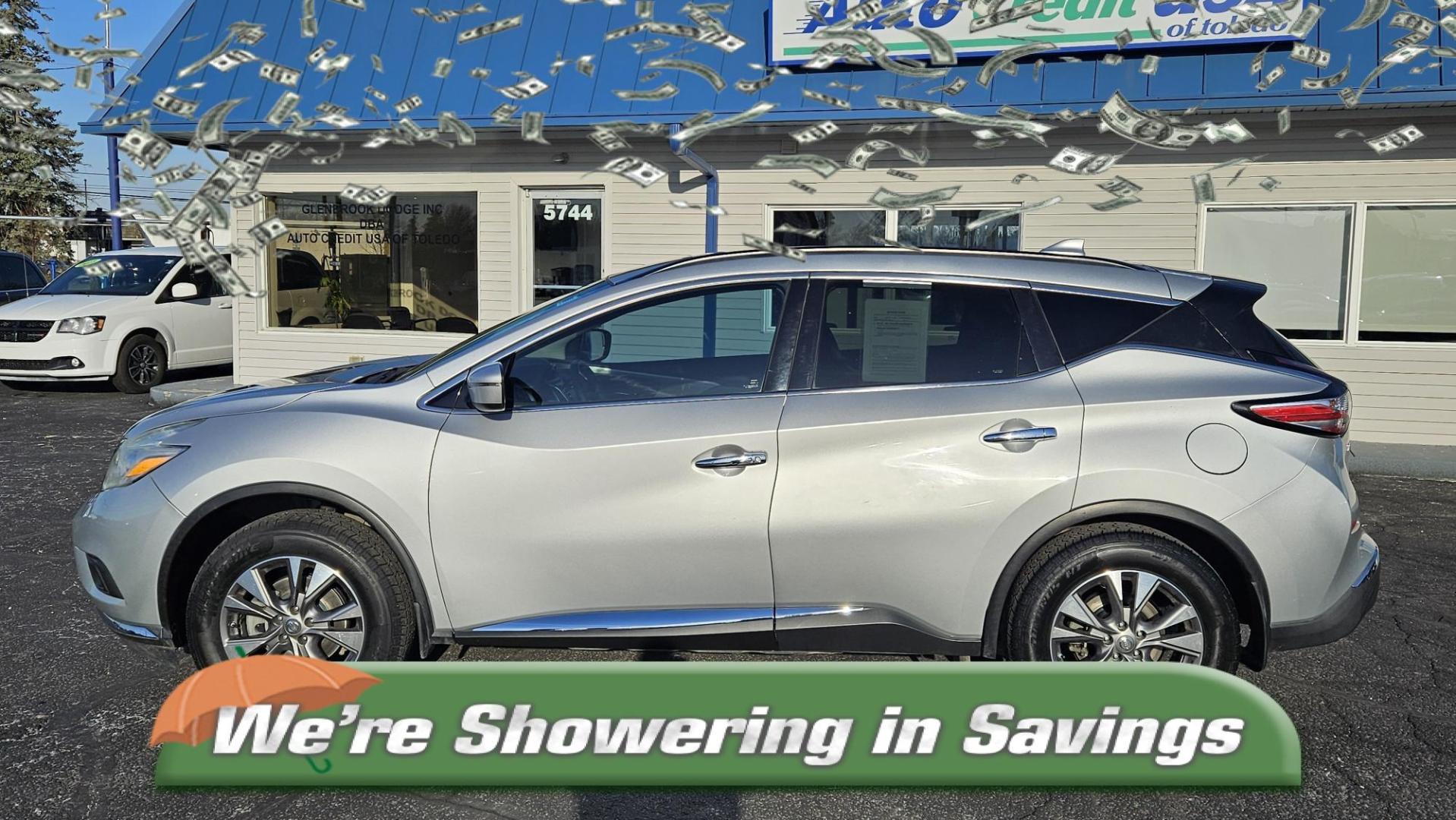 2017 Nissan MURANO S; SL; PLATIN (5N1AZ2MG5HN) with an Other engine, located at 5744 Central Avenue, Toledo, OH, 43615, (419) 724-0130, 41.676781, -83.682137 - 2017 Nissan MURANO S; SL; PLATIN - Photo#0