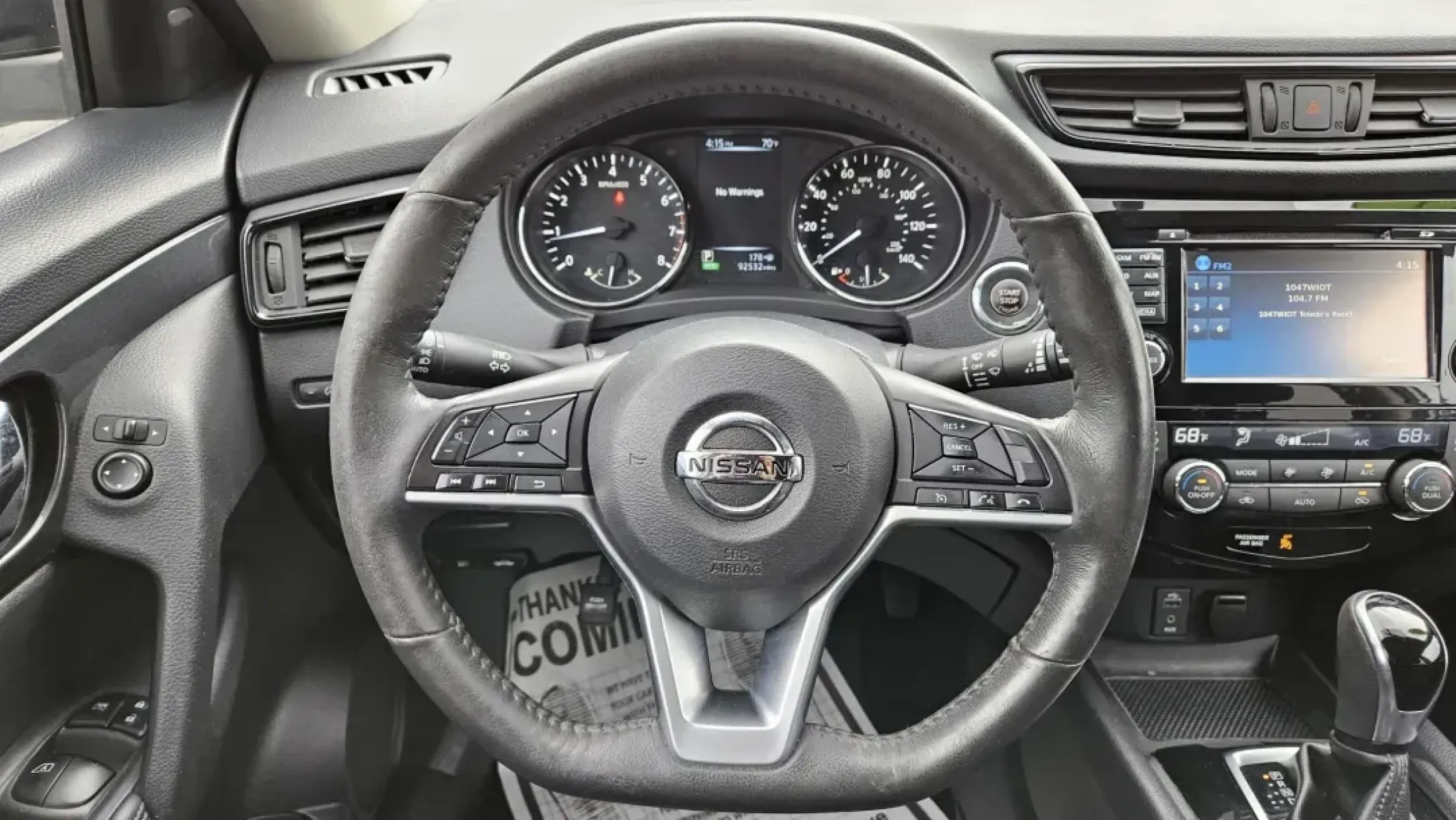 2017 Nissan ROGUE S; SL; SV (KNMAT2MV7HP) with an Other engine, located at 5744 Central Avenue, Toledo, OH, 43615, (419) 724-0130, 41.676781, -83.682137 - 2017 Nissan ROGUE S; SL; SV - Photo#6