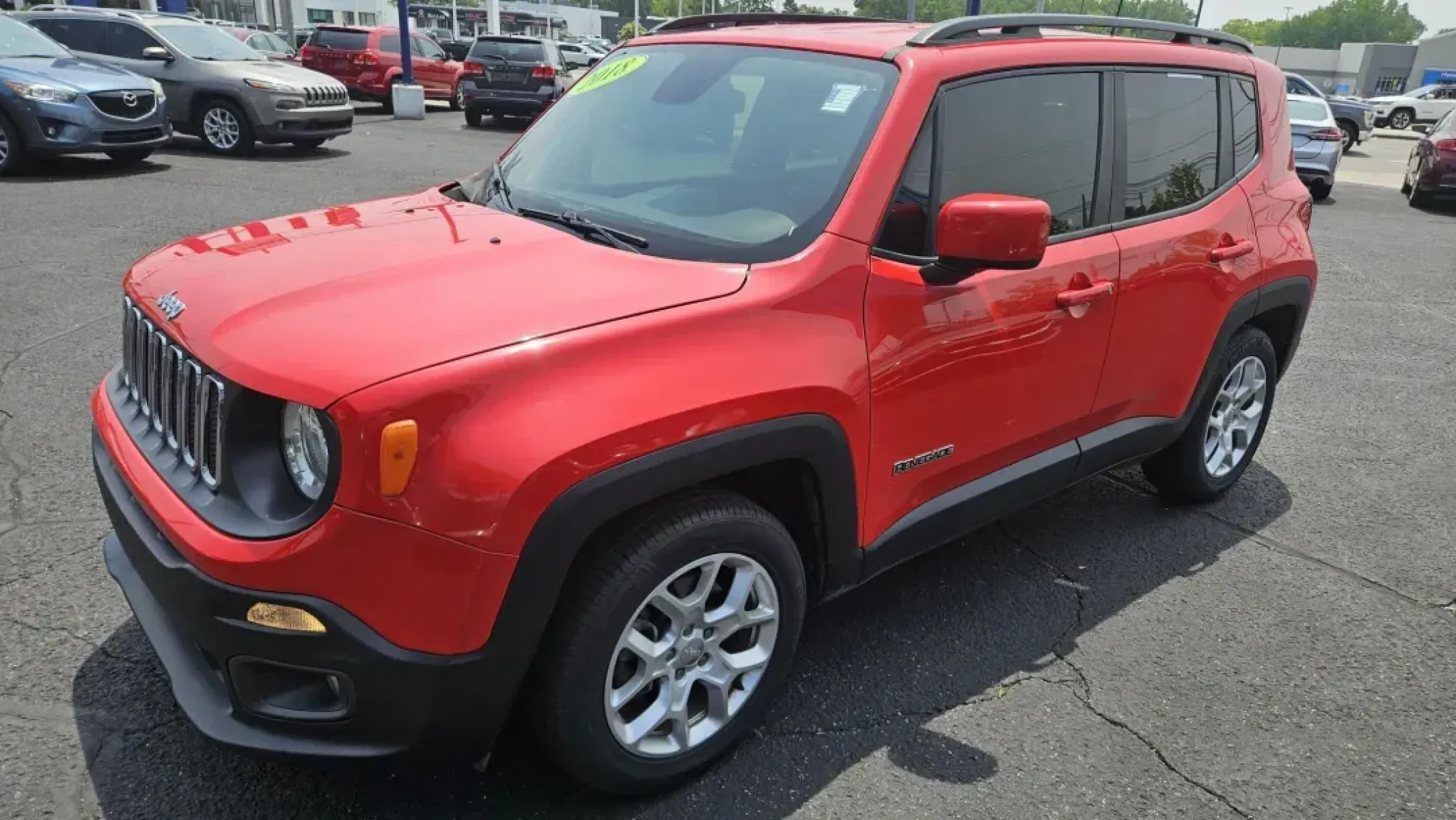 2018 Jeep Renegade (ZACCJABB9JP) with an Other engine, located at 5744 Central Avenue, Toledo, OH, 43615, (419) 724-0130, 41.676781, -83.682137 - **Unleash Your Adventurous Spirit with a 2018 Jeep Renegade Latitude! Perfect for Weekend Explorations!**<br /> <br /> Are you ready to elevate your weekend adventures and weekday commutes? Look no further than the striking 2018 Jeep Renegade Latitude, available now at Auto Credit in Toledo, OH! Thi - Photo#1