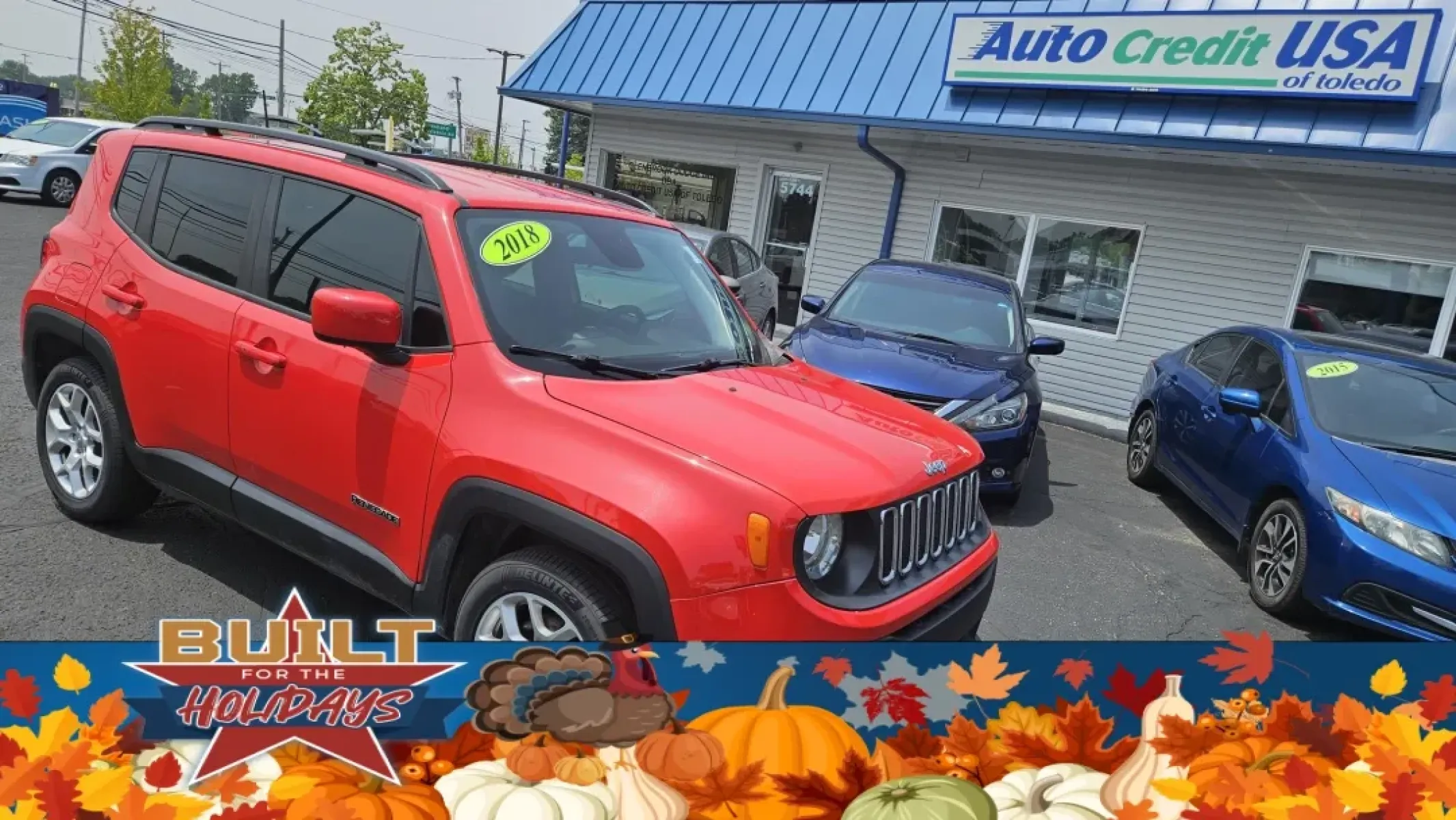 2018 Jeep Renegade (ZACCJABB9JP) with an Other engine, located at 5744 Central Avenue, Toledo, OH, 43615, (419) 724-0130, 41.676781, -83.682137 - **Unleash Your Adventurous Spirit with a 2018 Jeep Renegade Latitude! Perfect for Weekend Explorations!**<br /> <br /> Are you ready to elevate your weekend adventures and weekday commutes? Look no further than the striking 2018 Jeep Renegade Latitude, available now at Auto Credit in Toledo, OH! Thi - Photo#0