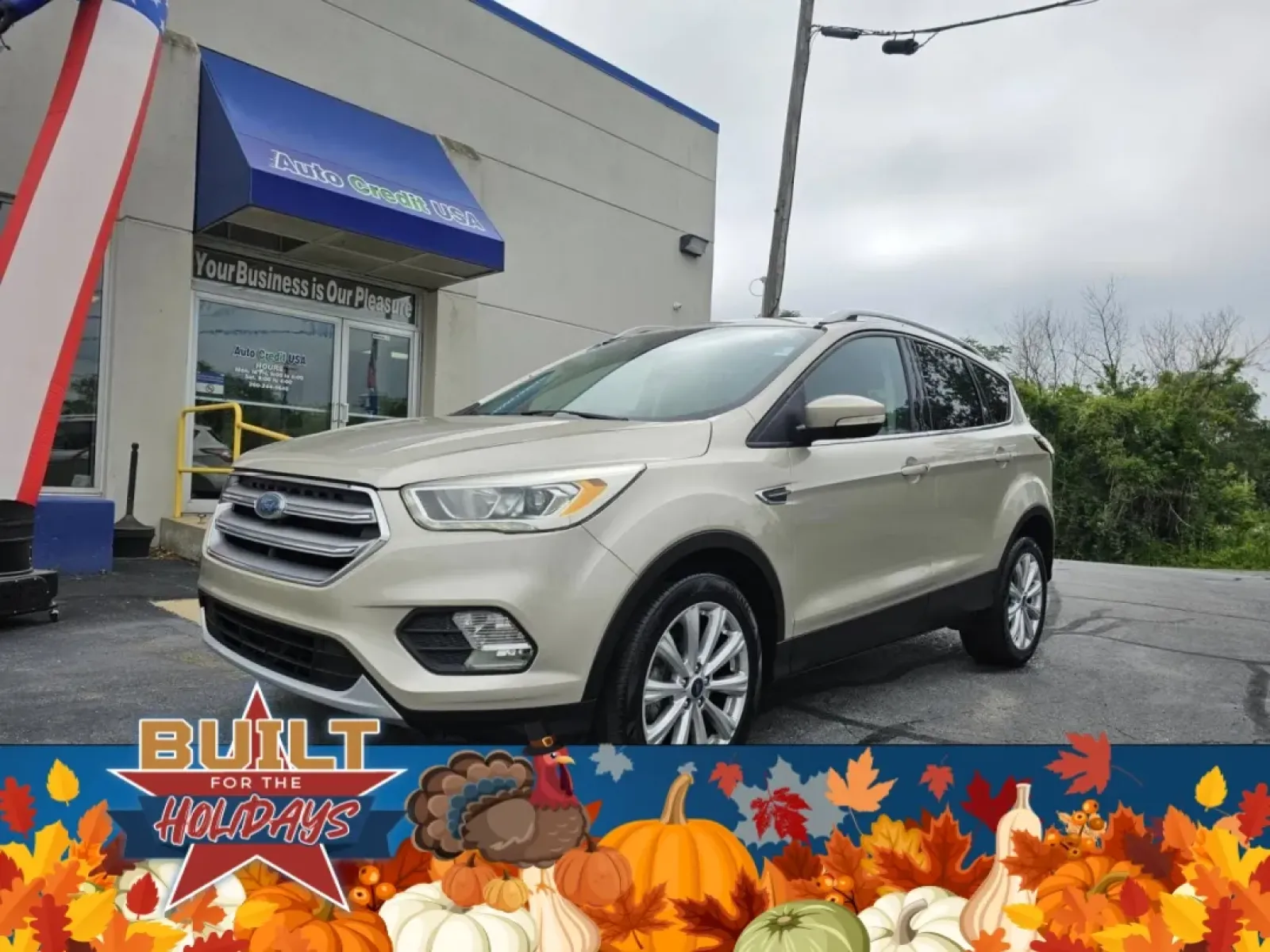 2017 Ford Escape (1FMCU0JD9HU) with an Other engine, located at 502 South Main Street, Columbia City, IN, 46725, (260) 244-4645, 41.151382, -85.490578 - **Discover Your Next Adventure with the 2017 Ford Escape Titanium at Auto Credit!**<br /> <br /> Are you ready to elevate your driving experience? Whether you're embarking on family road trips, commuting to work, or simply running errands around Columbia City, the 2017 Ford Escape Titanium is design - Photo#0