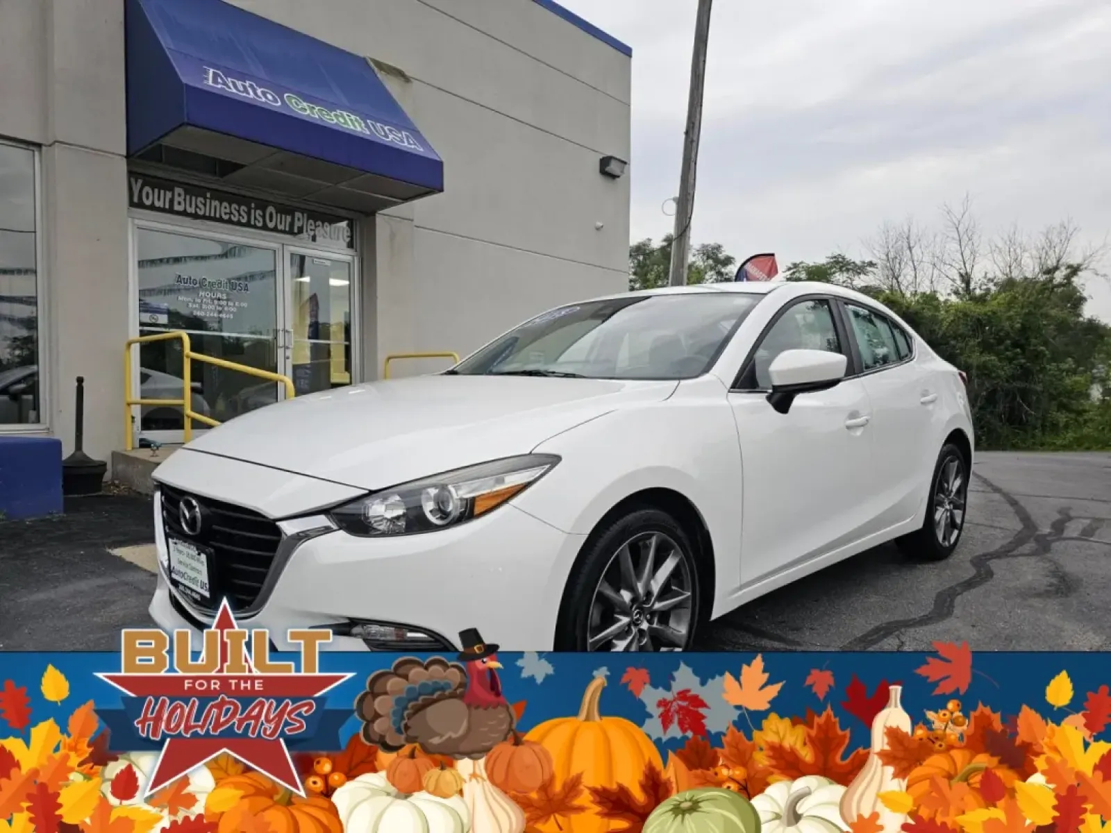 2018 Mazda 3 (3MZBN1V34JM) with an Other engine, located at 502 South Main Street, Columbia City, IN, 46725, (260) 244-4645, 41.151382, -85.490578 - **Discover Adventure and Comfort with the 2018 Mazda MAZDA3 at Auto Credit!**<br /> <br /> If you're seeking a reliable and stylish sedan that effortlessly blends comfort with performance, the 2018 Mazda MAZDA3 is your perfect match! Ideal for daily commuters who crave efficiency and drivers who lov - Photo#0
