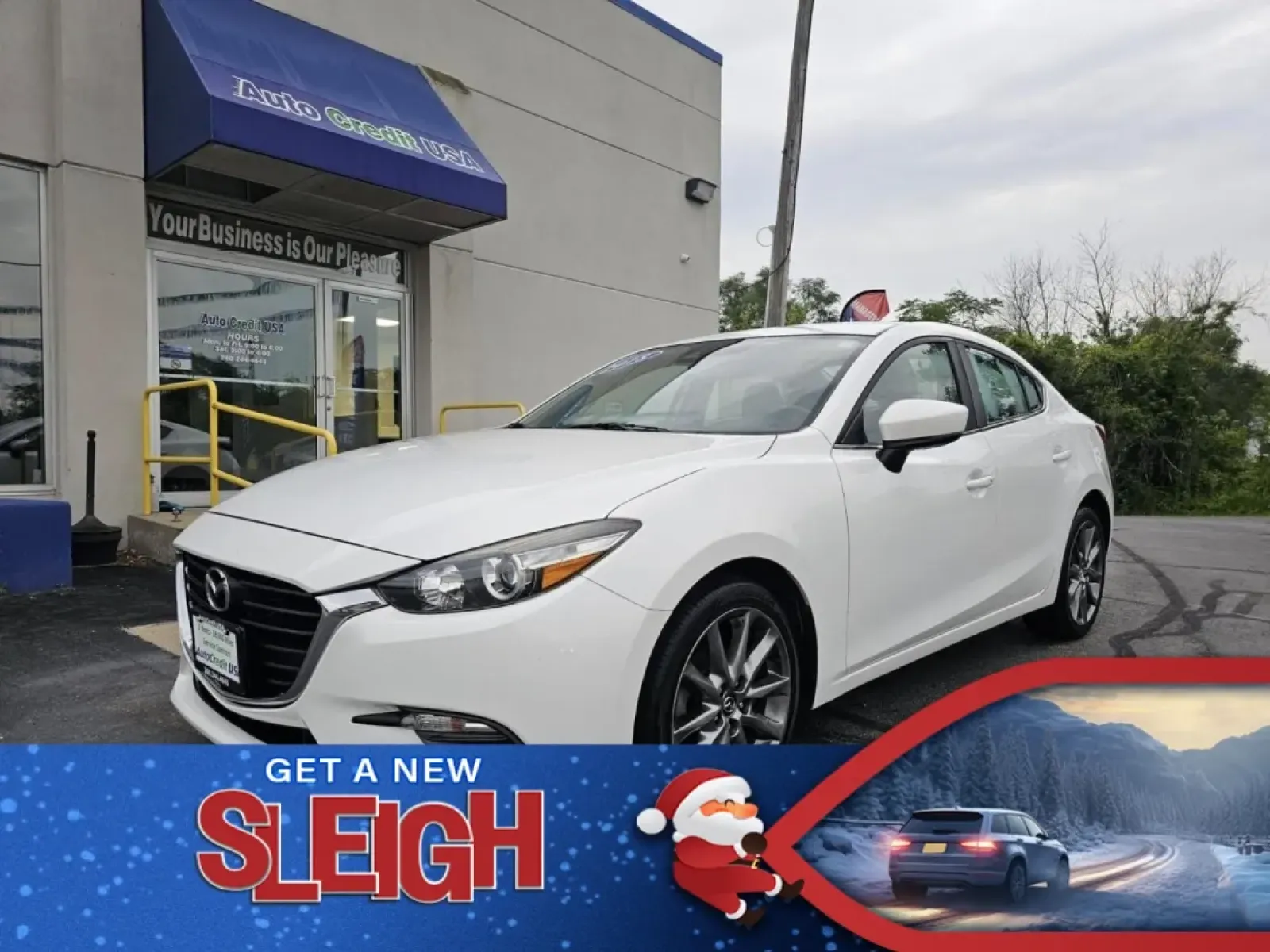 2018 Mazda 3 (3MZBN1V34JM) with an Other engine, located at 502 South Main Street, Columbia City, IN, 46725, (260) 244-4645, 41.151382, -85.490578 - **Discover Adventure and Comfort with the 2018 Mazda MAZDA3 at Auto Credit!**<br /> <br /> If you're seeking a reliable and stylish sedan that effortlessly blends comfort with performance, the 2018 Mazda MAZDA3 is your perfect match! Ideal for daily commuters who crave efficiency and drivers who lov - Photo#0