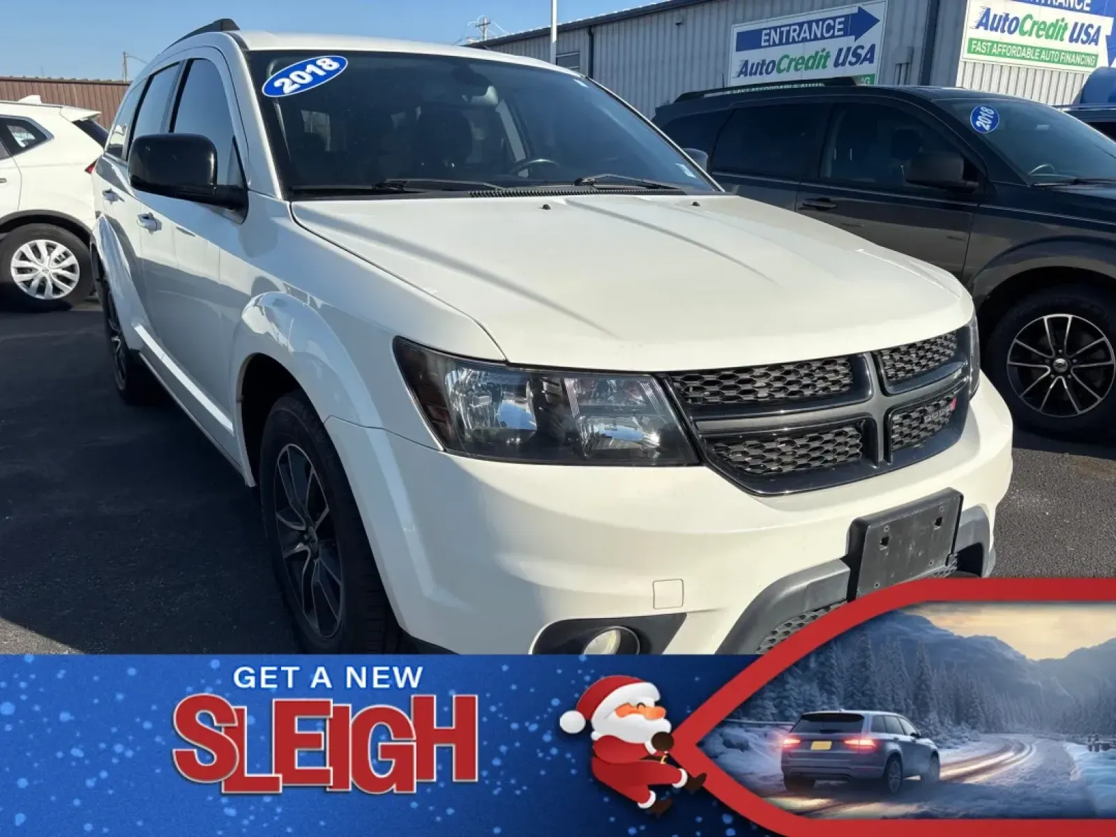 2018 Dodge Journey (3C4PDCBG0JT) with an Other engine, located at 100 West Coliseum Boulevard, Fort Wayne, IN, 46805, (260) 471-0567, 41.118340, -85.141014 - **Discover Your Next Adventure with the 2018 Dodge Journey at Auto Credit!**<br /> <br /> Are you ready to hit the road with your family, friends, or just for a solo escape? The 2018 Dodge Journey is the perfect companion for your lifestyle, whether you're planning a weekend getaway, diving into dai - Photo#0