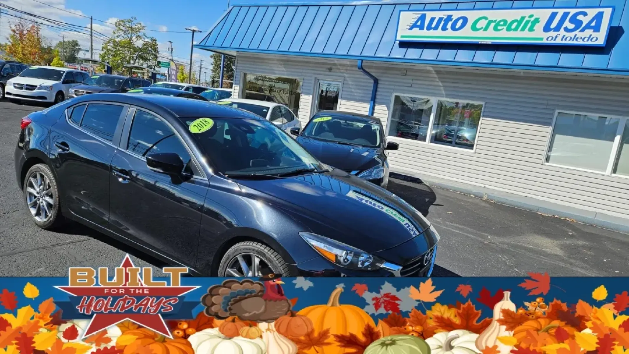 2018 Mazda MAZDA3 TOURING (3MZBN1V30JM) with an Other engine, located at 5744 Central Avenue, Toledo, OH, 43615, (419) 724-0130, 41.676781, -83.682137 - Are you seeking an ideal vehicle for your daily commute or weekend adventures without the pressure of high monthly payments? Look no further than this sleek 2018 Mazda MAZDA3 Touring, available now at Auto Credit in Toledo, OH. Designed for budget-conscious buyers, this sedan combines style, comfort - Photo#0