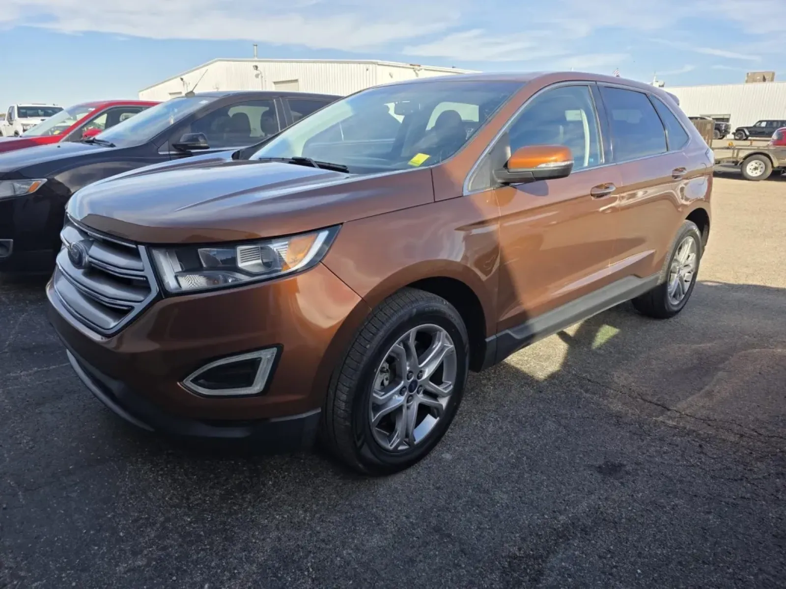 2017 Ford Edge (2FMPK4K9XHB) with an Other engine, located at 15 Petro Dr, Warsaw, IN, 46582, (574) 306-0055, 41.273563, -85.857544 - Are you ready to elevate your lifestyle and embark on new adventures? If you crave a versatile vehicle that can handle everything from family road trips to daily commutes, look no further than this striking 2017 Ford Edge, available now at Auto Credit in Warsaw, Indiana. This stylish SUV is perfect - Photo#1