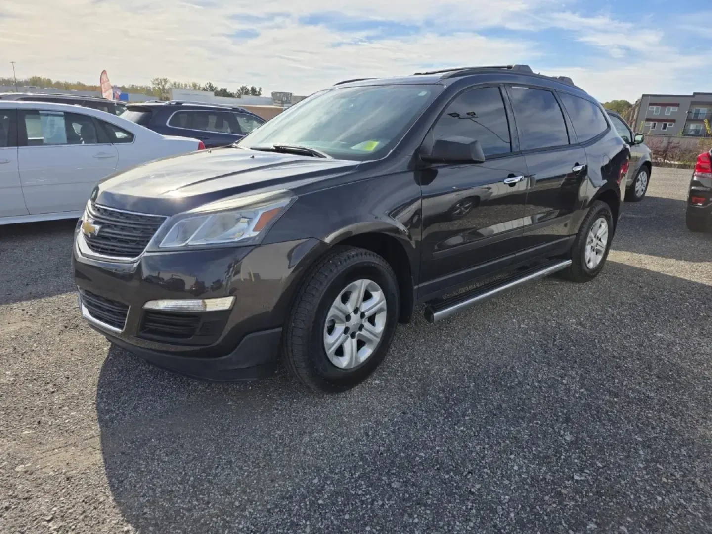 2017 Chevrolet TRAVERSE LS (1GNKRFED4HJ) with an Other engine, located at 15 Petro Dr, Warsaw, IN, 46582, (574) 306-0055, 41.273563, -85.857544 - **Explore New Adventures with the 2017 Chevrolet Traverse LS Your Perfect Family Companion!**<br /> <br /> If you're searching for a versatile vehicle that can seamlessly adapt to your family's lifestyle, look no further than the 2017 Chevrolet Traverse LS. At Auto Credit in Warsaw, Indiana, we und - Photo#1