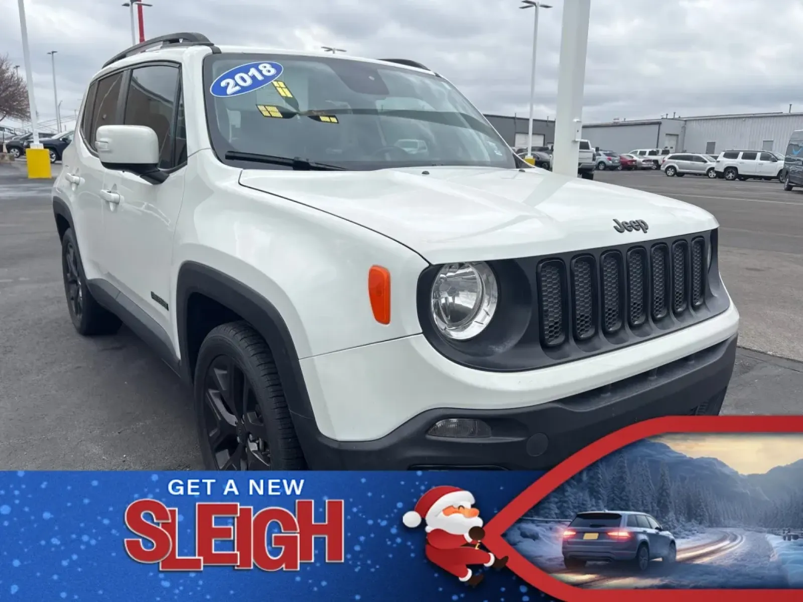 2018 Jeep Renegade (ZACCJABB2JP) with an Other engine, located at 100 West Coliseum Boulevard, Fort Wayne, IN, 46805, (260) 471-0567, 41.118340, -85.141014 - **Adventure Awaits with the 2018 Jeep Renegade: Your Perfect Companion for Weekend Getaways!**<br /> <br /> Are you ready to embrace adventure? The 2018 Jeep Renegade is the ultimate crossover that combines rugged capability with modern comfort, making it the perfect vehicle for weekend getaways and - Photo#0
