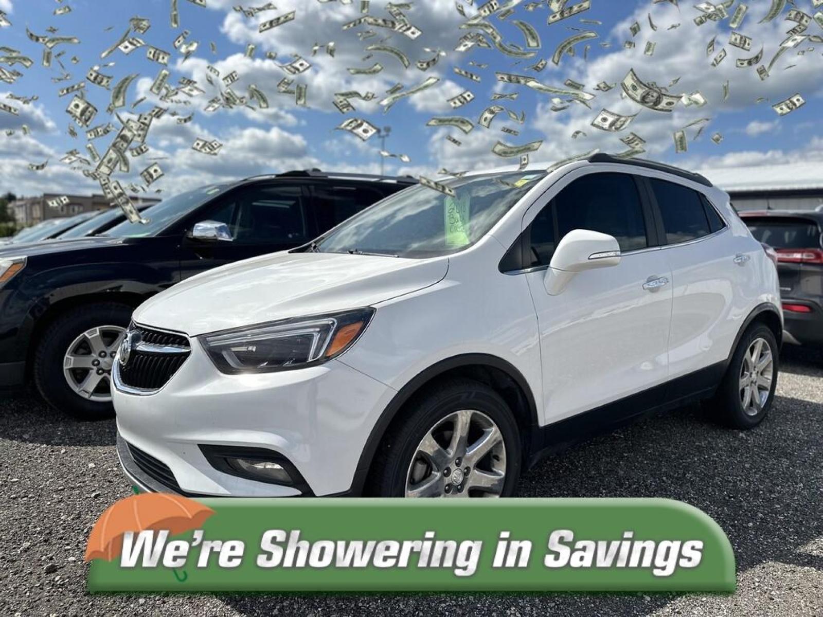 2018 WHITE Buick ENCORE ESSENCE (KL4CJCSB0JB) with an Other engine, located at 100 West Coliseum Boulevard, Fort Wayne, IN, 46805, (260) 471-0567, 41.118340, -85.141014 - 2018 Buick ENCORE ESSENCE - Photo#0