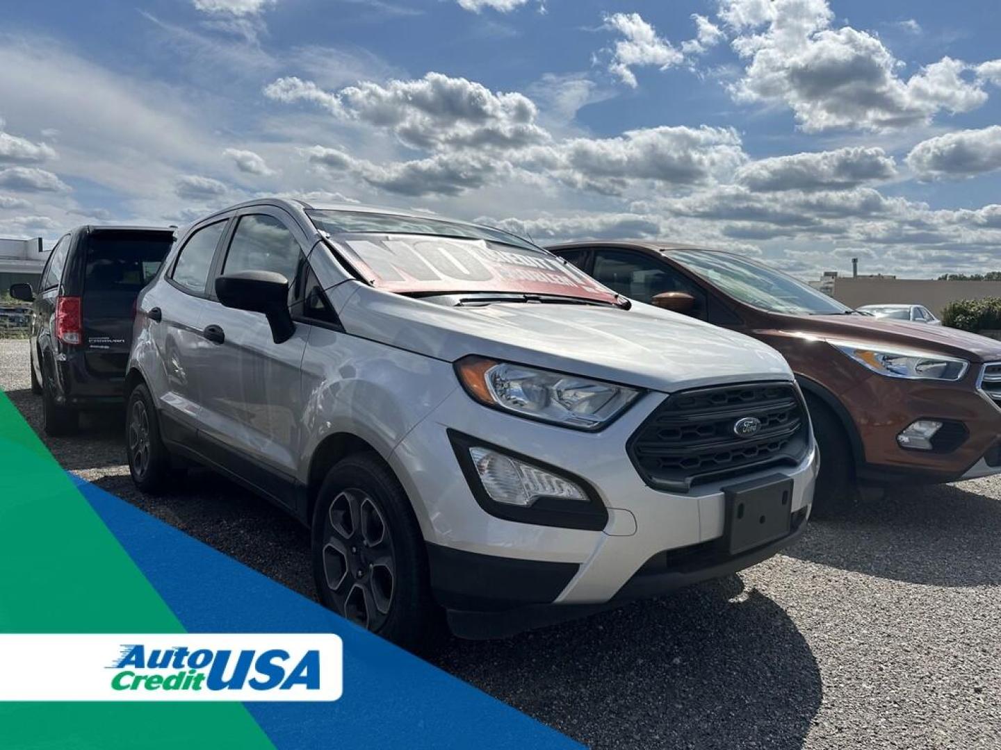 2018 SILVER FORD ECOSPORT S (MAJ3P1RE4JC) with an Other engine, located at 15 Petro Dr, Warsaw, IN, 46582, (574) 306-0055, 41.273563, -85.857544 - 2018 FORD ECOSPORT S - Photo#0
