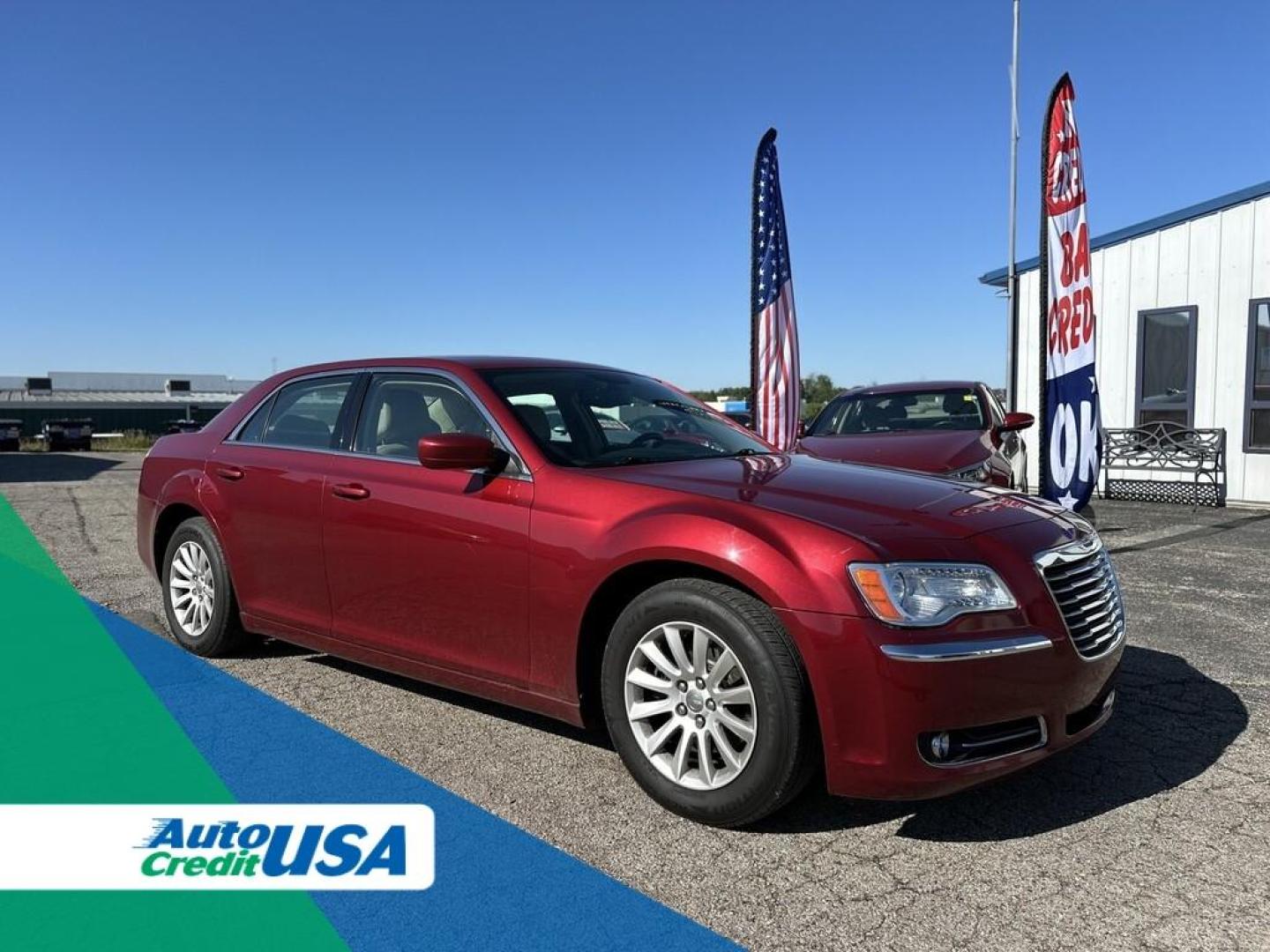 2014 RED CHRYSLER 300 TOURING (2C3CCAAG5EH) with an Other engine, located at 100 West Coliseum Boulevard, Fort Wayne, IN, 46805, (260) 471-0567, 41.118340, -85.141014 - 2014 CHRYSLER 300 TOURING - Photo#0