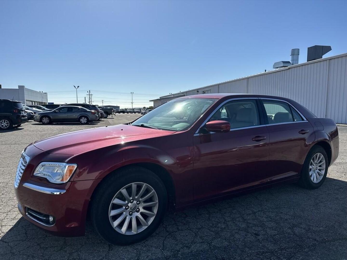 2014 RED CHRYSLER 300 TOURING (2C3CCAAG5EH) with an Other engine, located at 100 West Coliseum Boulevard, Fort Wayne, IN, 46805, (260) 471-0567, 41.118340, -85.141014 - 2014 CHRYSLER 300 TOURING - Photo#2